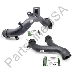 Show details for Genuine Land Rover Thermostat Water Top Hose Set Sport Velar LR090630 & LR092992 Picture of Genuine Land Rover Thermostat Water Top Hose Set Sport Velar LR090630 & LR092992